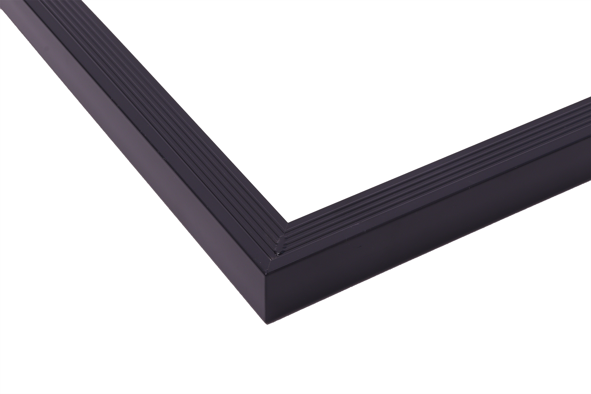 Daktrim Zwart Aluminium Buitenhoek 4.5 x 4.5 x 40 cm - Per Stuk
