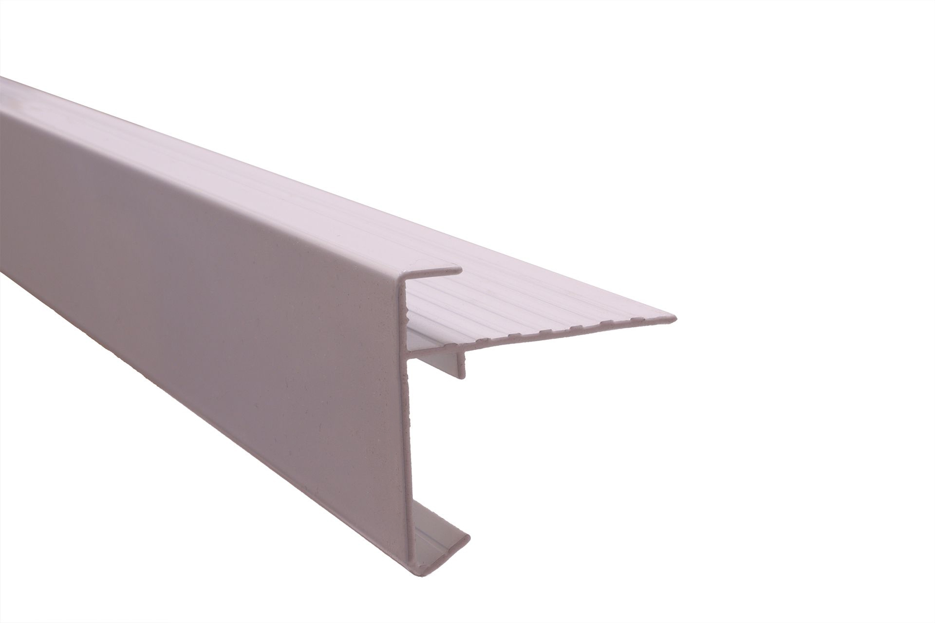 Daktrim Wit Aluminium Recht 6.0 x 6.4 x 250 cm - Per Stuk