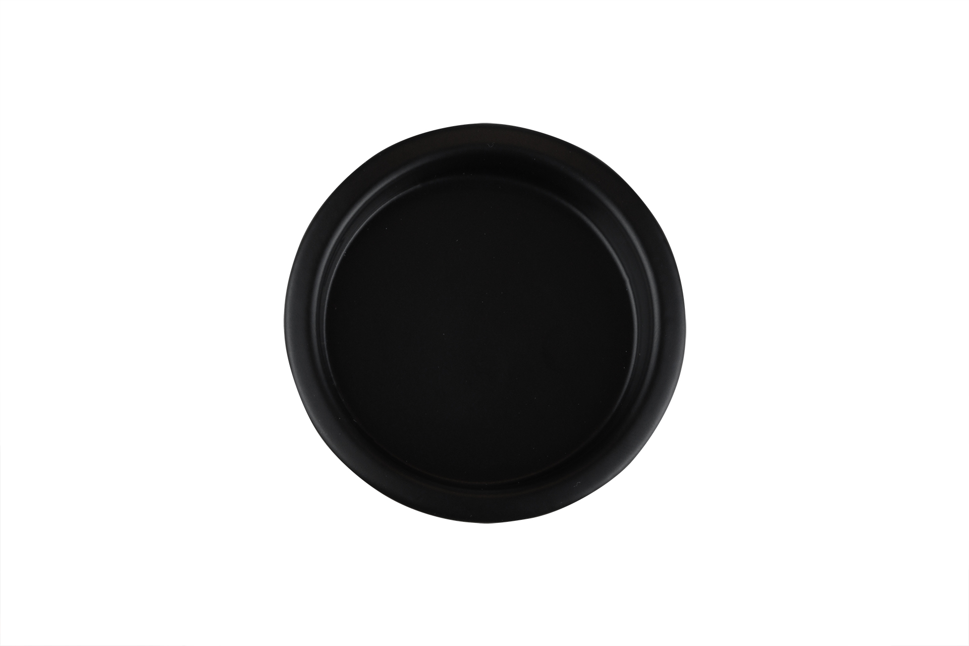Komgreep Zwart Rond 53 mm - Per Stuk