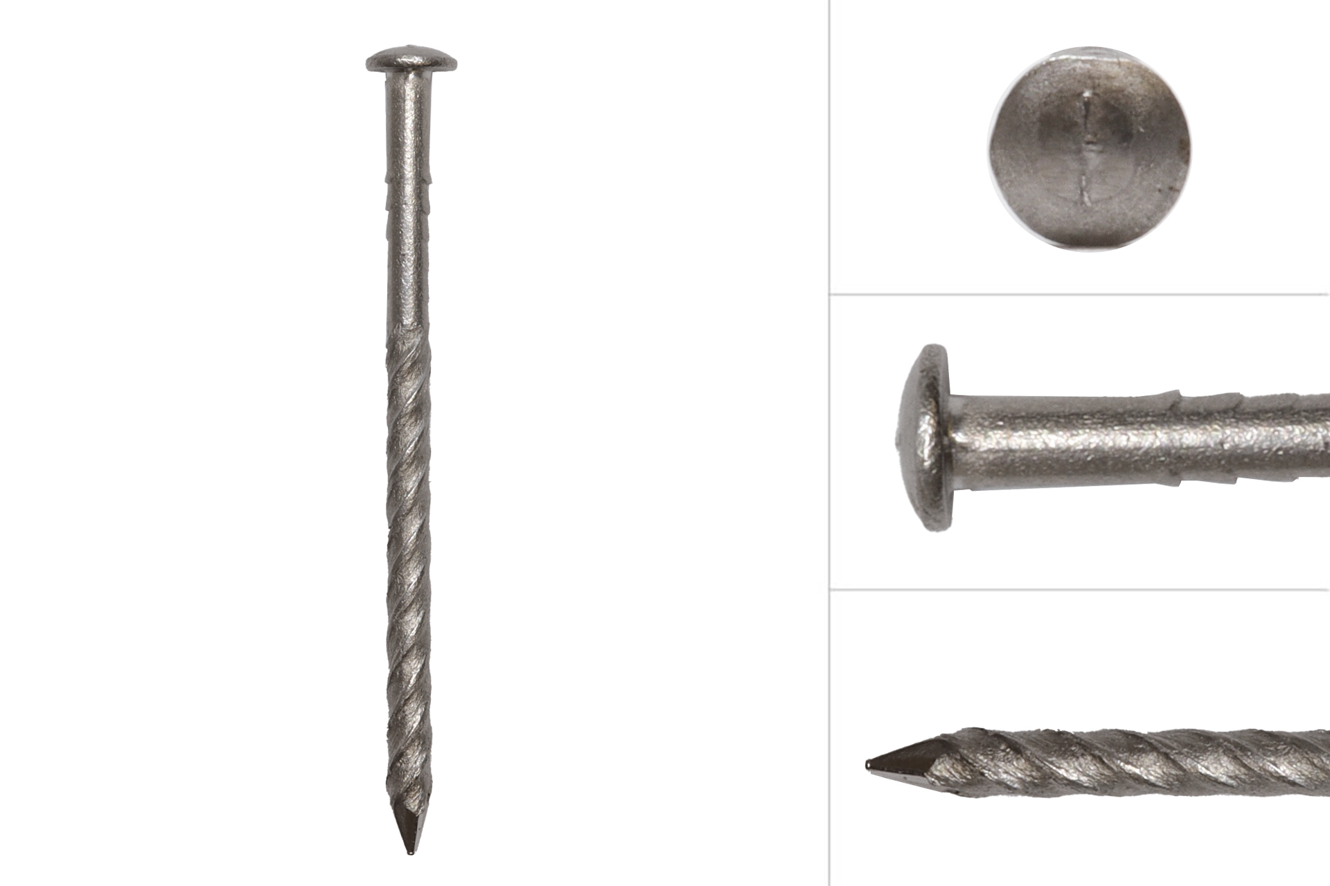 Bolkop schroefnagels RVS 2.9 x 45 mm - Doos 280 Stuks
