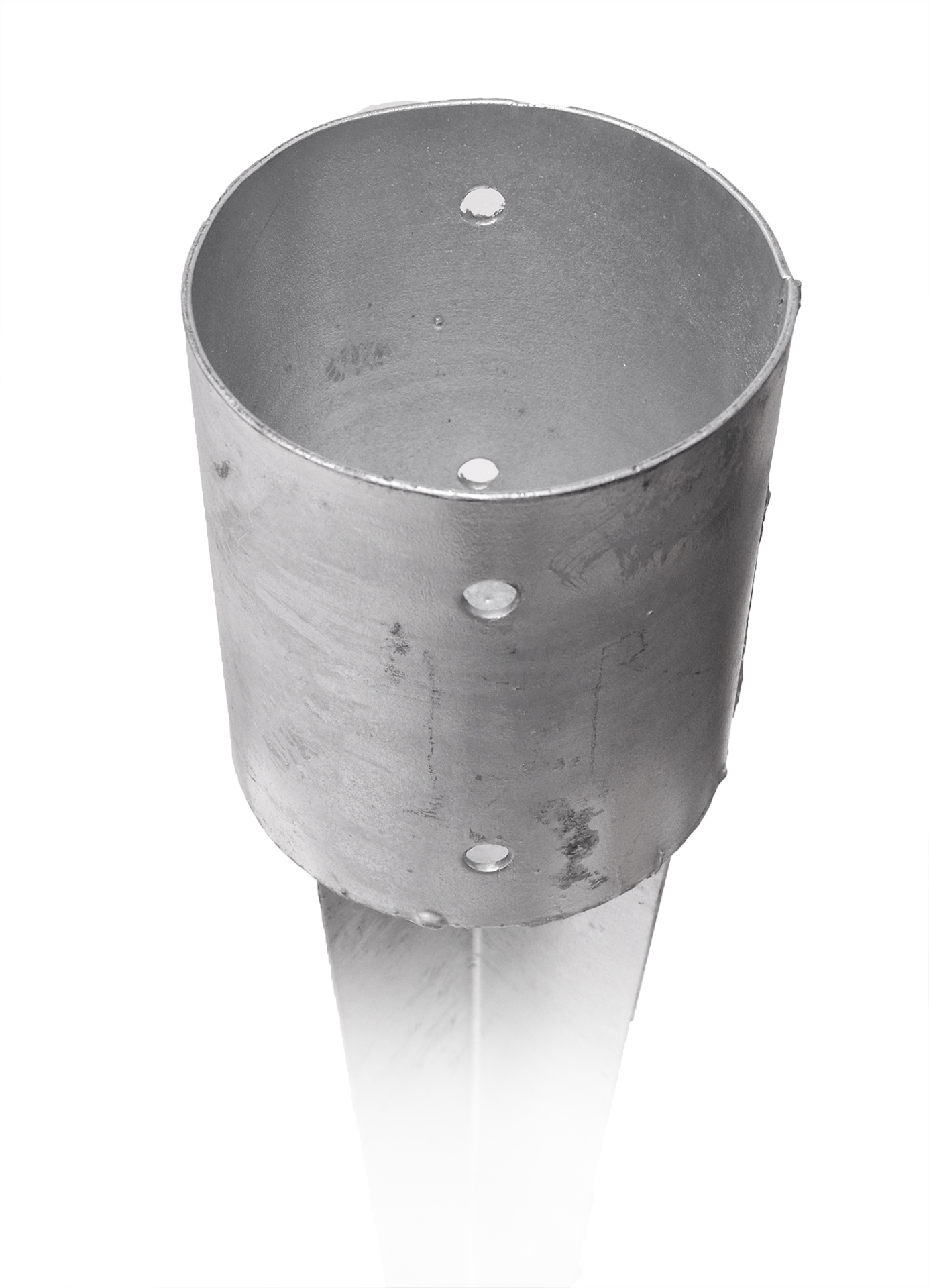 Chapeau Pyramide Pour Poteau Bois Acier Galvanisé - Sections 90 X 90 Mm