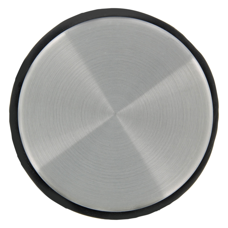 Deurstopper RVS 75 x 65 mm Rond - Per Stuk, foto 3 van 4