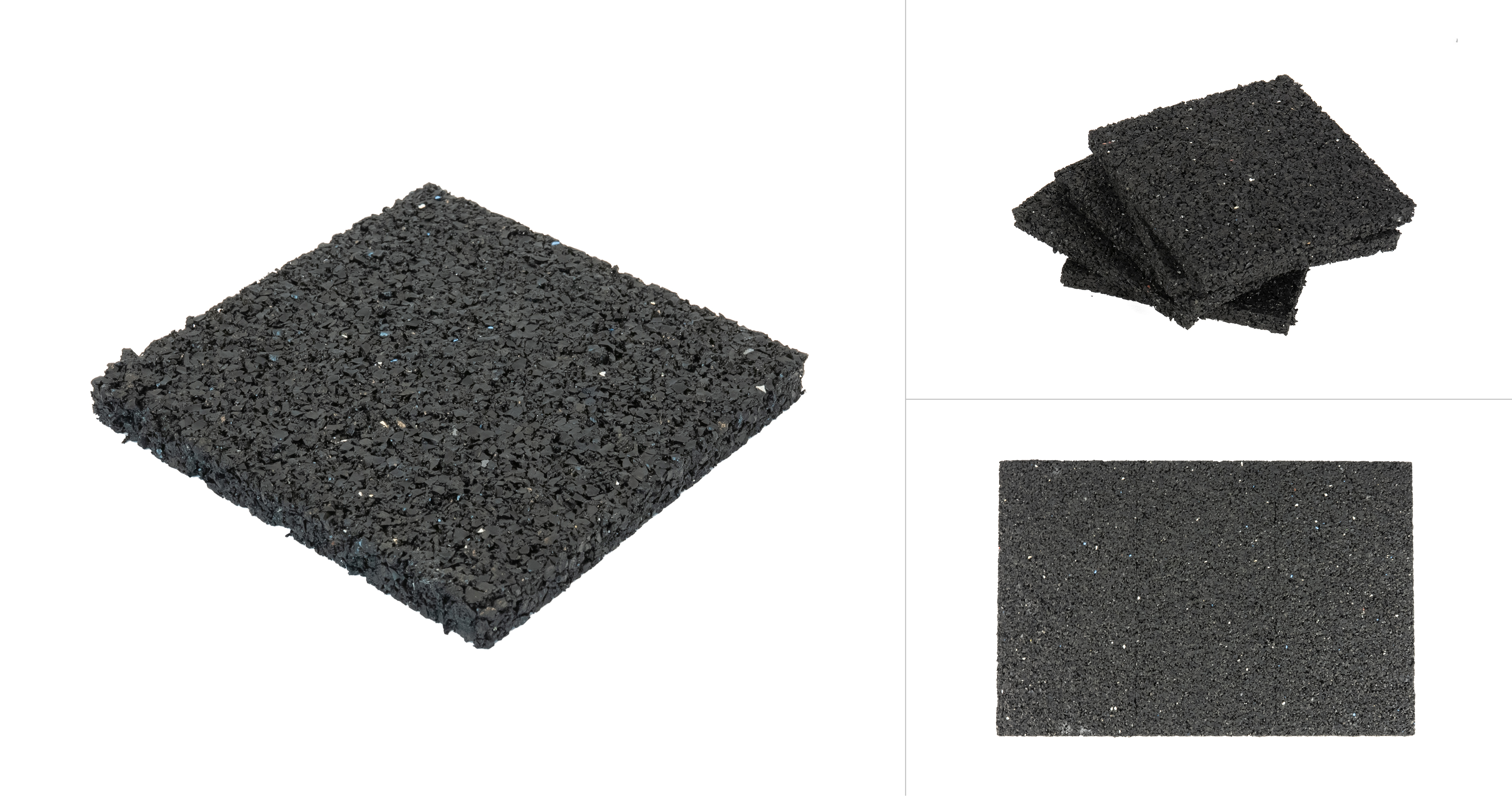 Rubberen Tegeldragers 10 x 10 cm - 30 Stuks