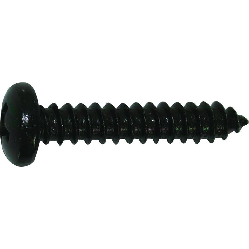 Zelftappers Zwart 3.5 x 16 mm met Cilinderkop - 100 Stuks
