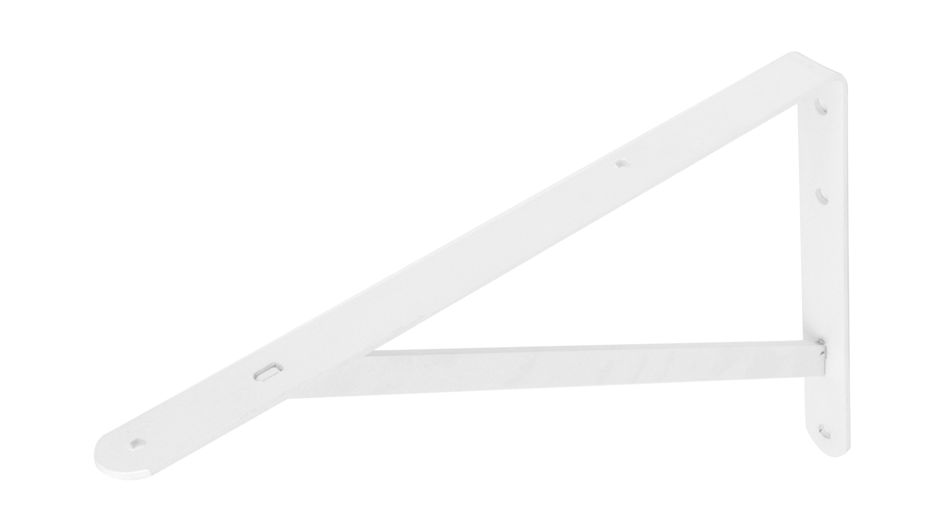 Plankdrager Wit Metaal 25 x 40 cm - Per Stuk