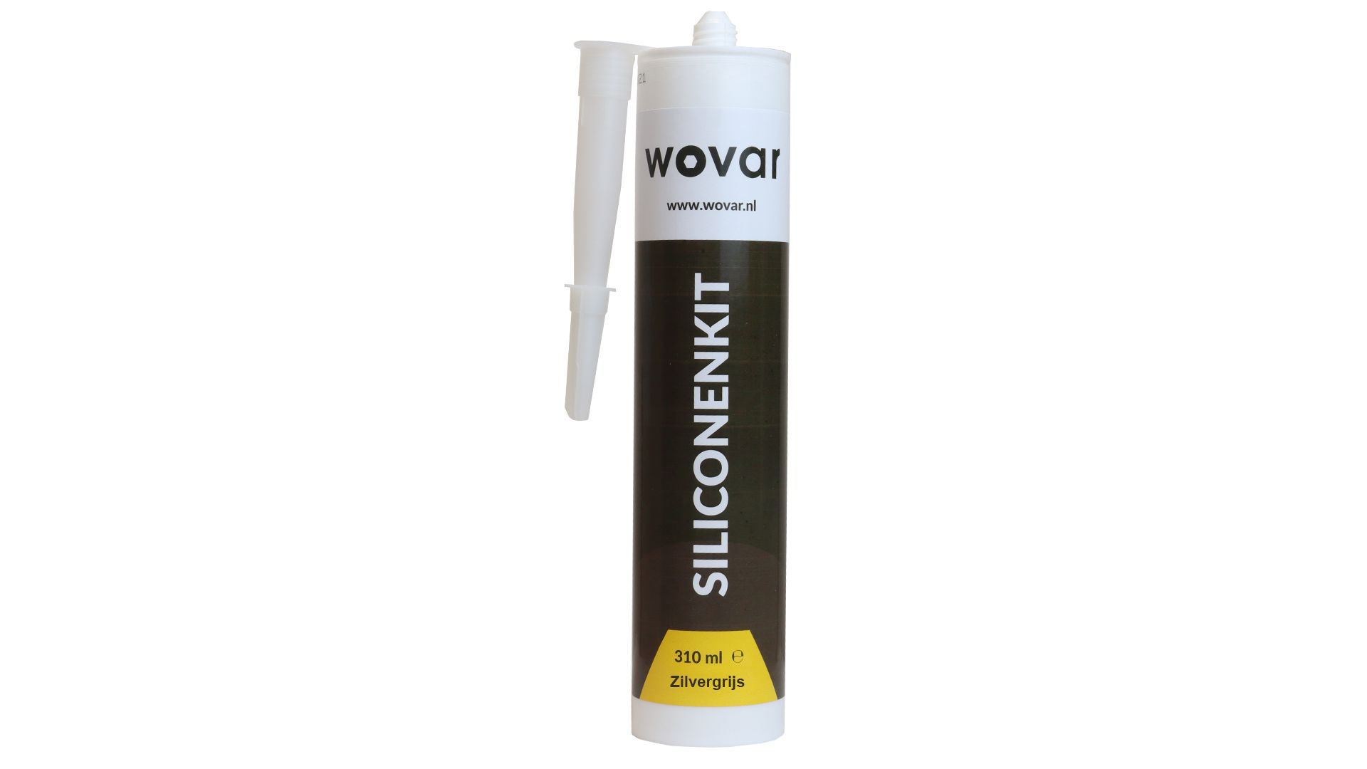 Siliconenkit Zilvergrijs 310 ml - Per Koker