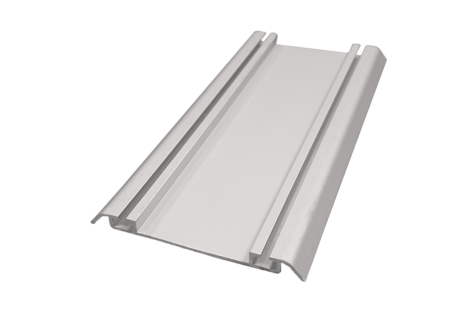 Onderrail Schuifdeur Zilver 210 cm - Per Stuk