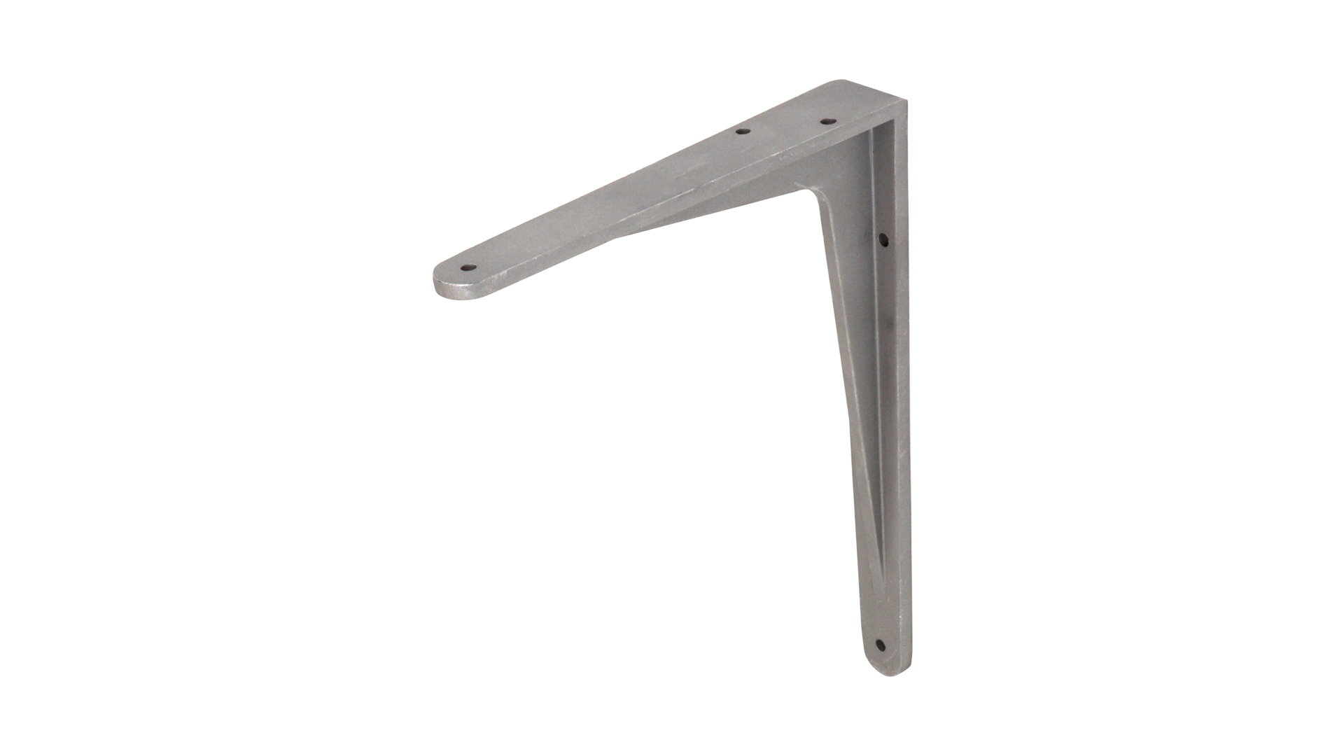Plankdrager Zilver Aluminium 24 x 19 cm - Per Stuk