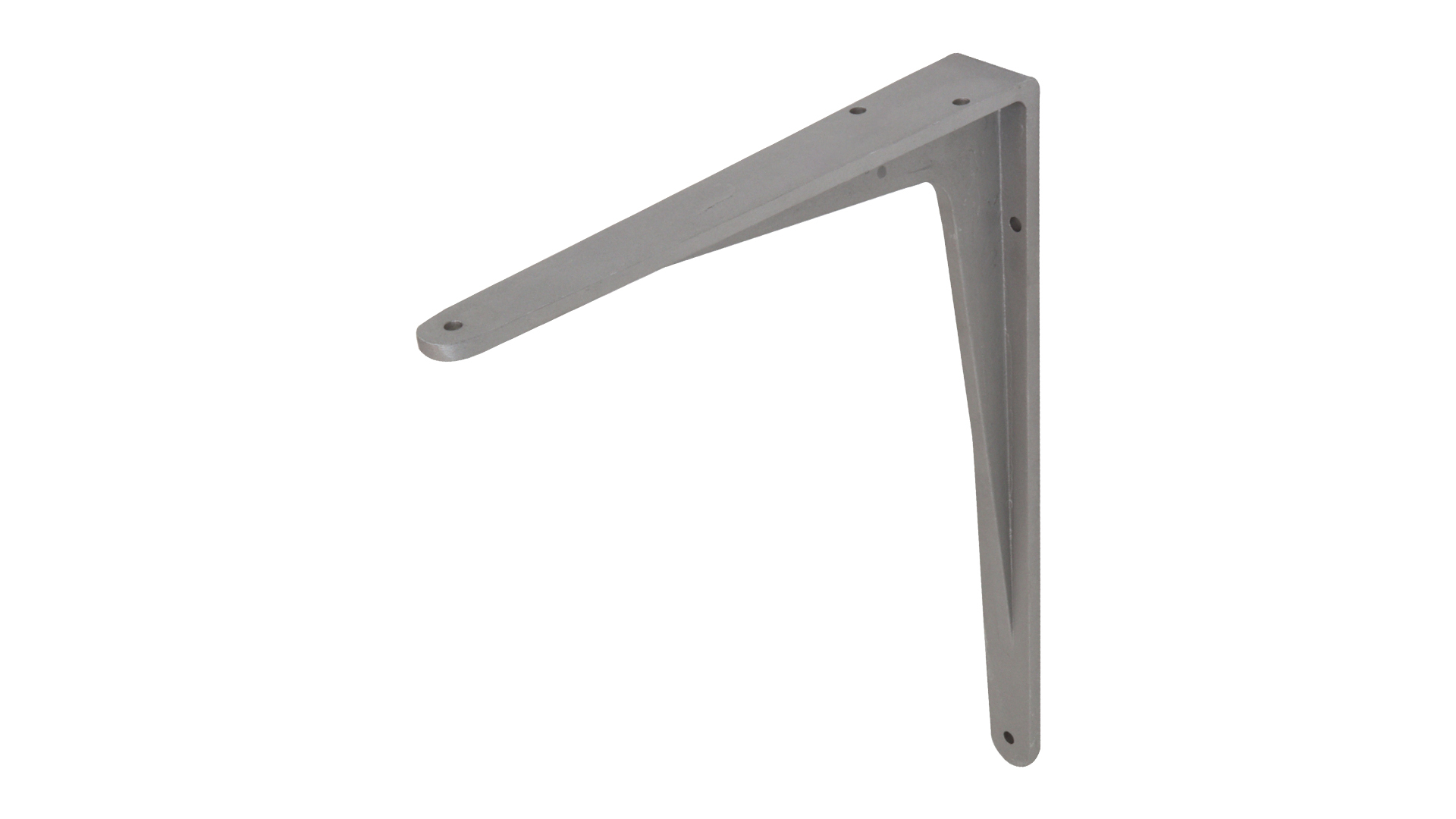 Plankdrager Zilver Aluminium 29 x 24 cm - Per Stuk