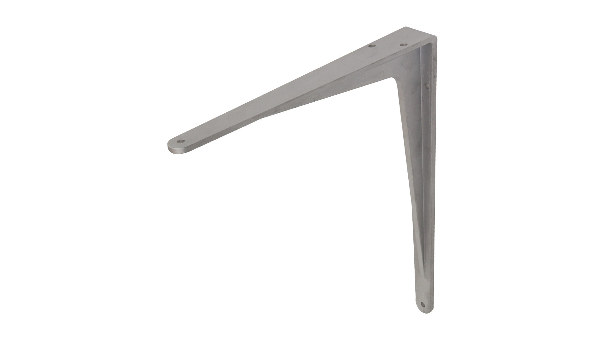 Plankdrager Zilver Aluminium 34 x 29 cm - Per Stuk