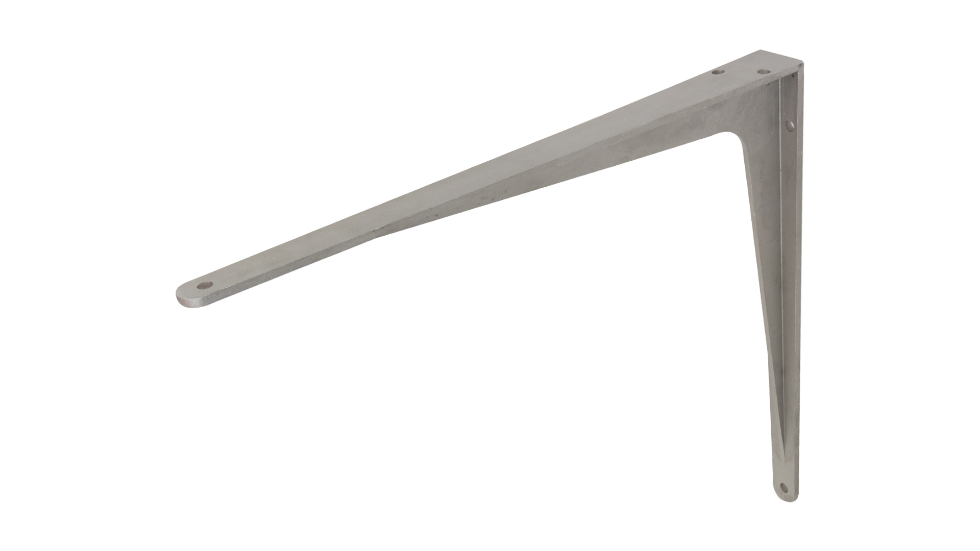 Plankdrager Zilver Aluminium 50 x 45 cm - Per Stuk