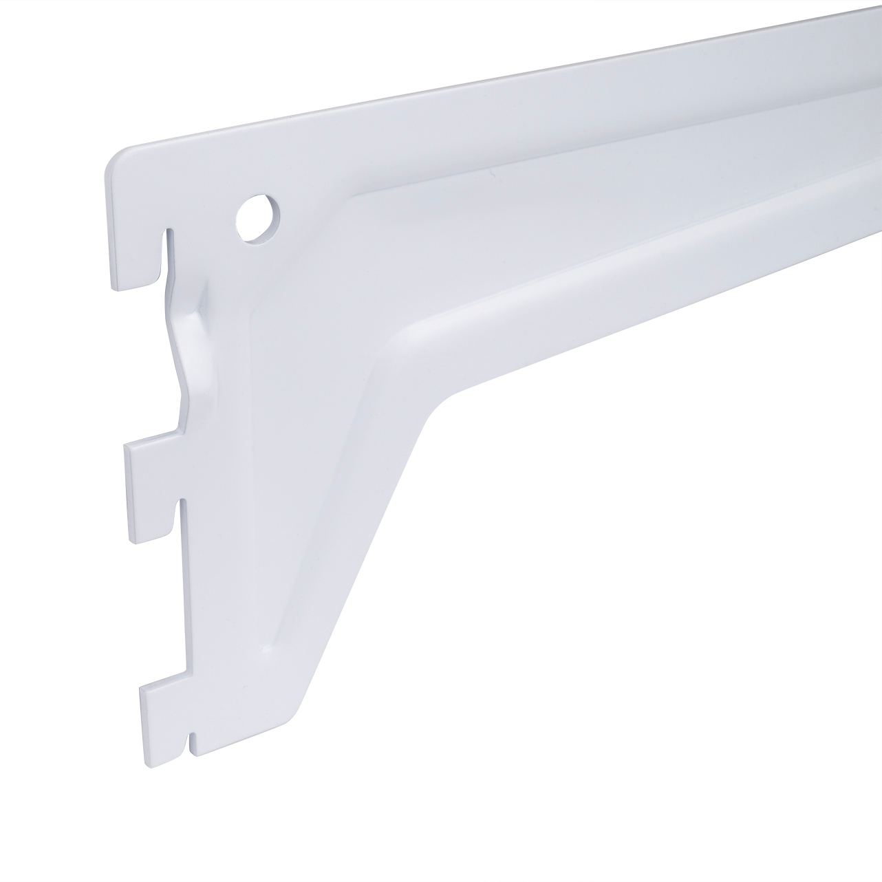 Plankdrager voor Enkele F-rails Wit 600 mm - Per Stuk, foto 2 van 3