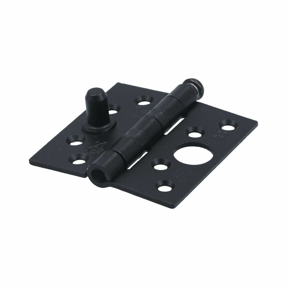 Veiligheidsscharnier SKG *** 89 x 89 mm Zwart met Rechte Hoek - Per stuk