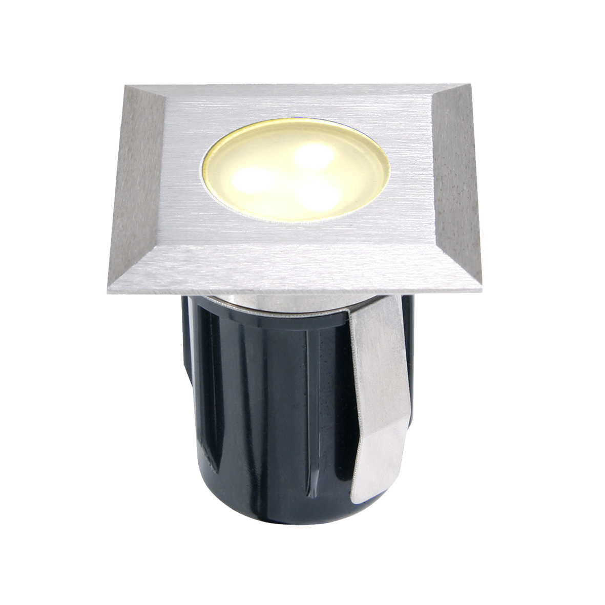 Garden Lights Grondspot Atria 12 Volt LED Vierkant RVS 45 x 42 mm - Per Stuk