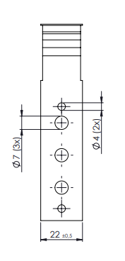 Veeranker Verzinkt 90 x 103 x 22 x 0,7 mm - Set 10 Stuks, foto 5 van 5