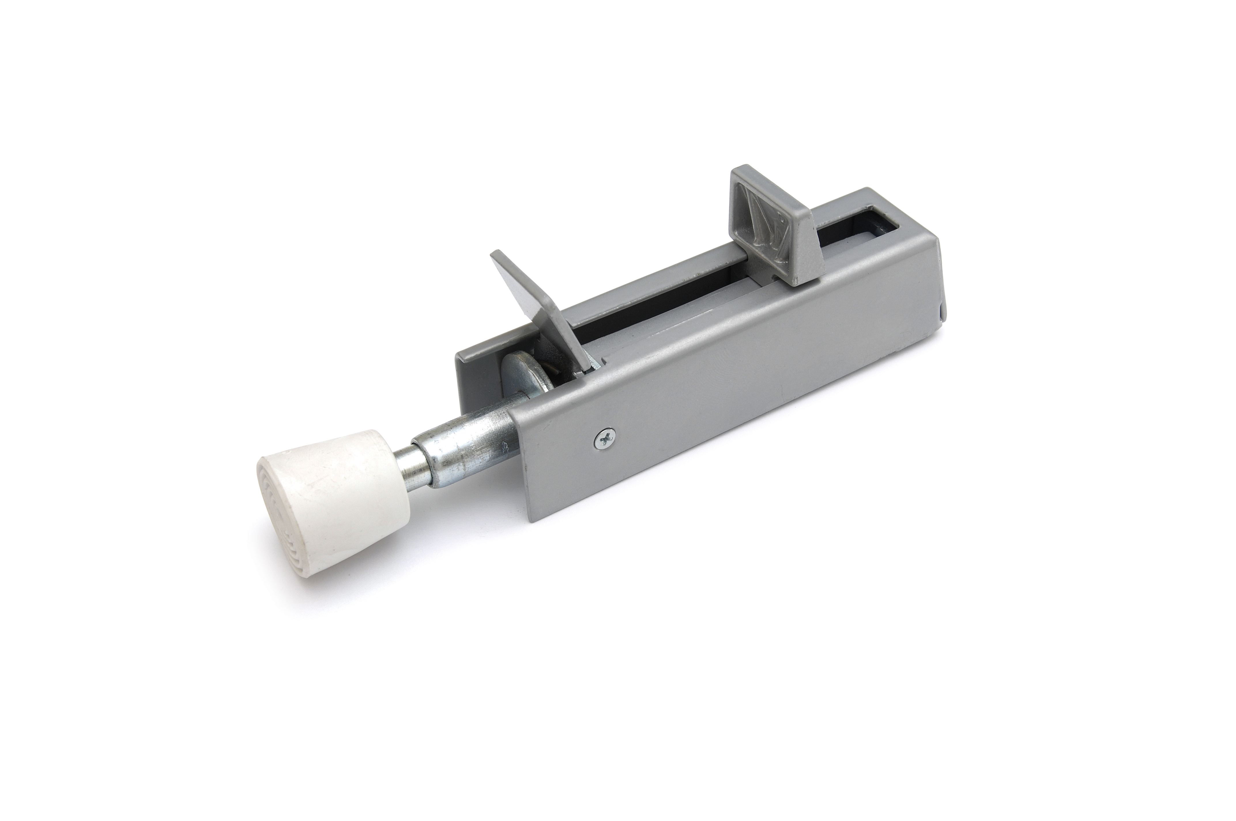 Deurvastzetter Voetstift Zwaar Zilvergrijs 122 x 30 mm - Per Stuk