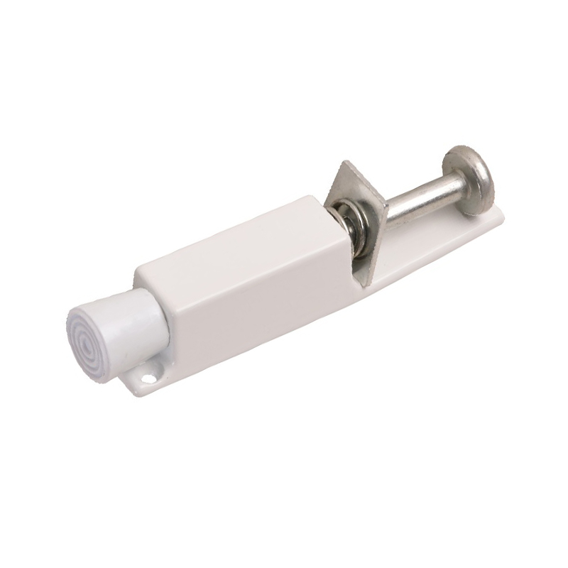 Deurvastzetter Voetstift Wit 165 x 30 mm - Per Stuk