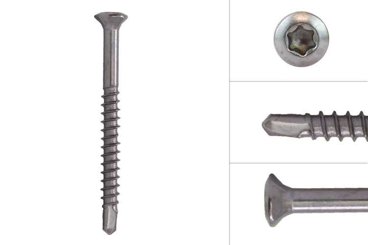 Glaslatschroeven RVS 410 3.2 x 35 mm Torx 10 - Doos 200 Stuks