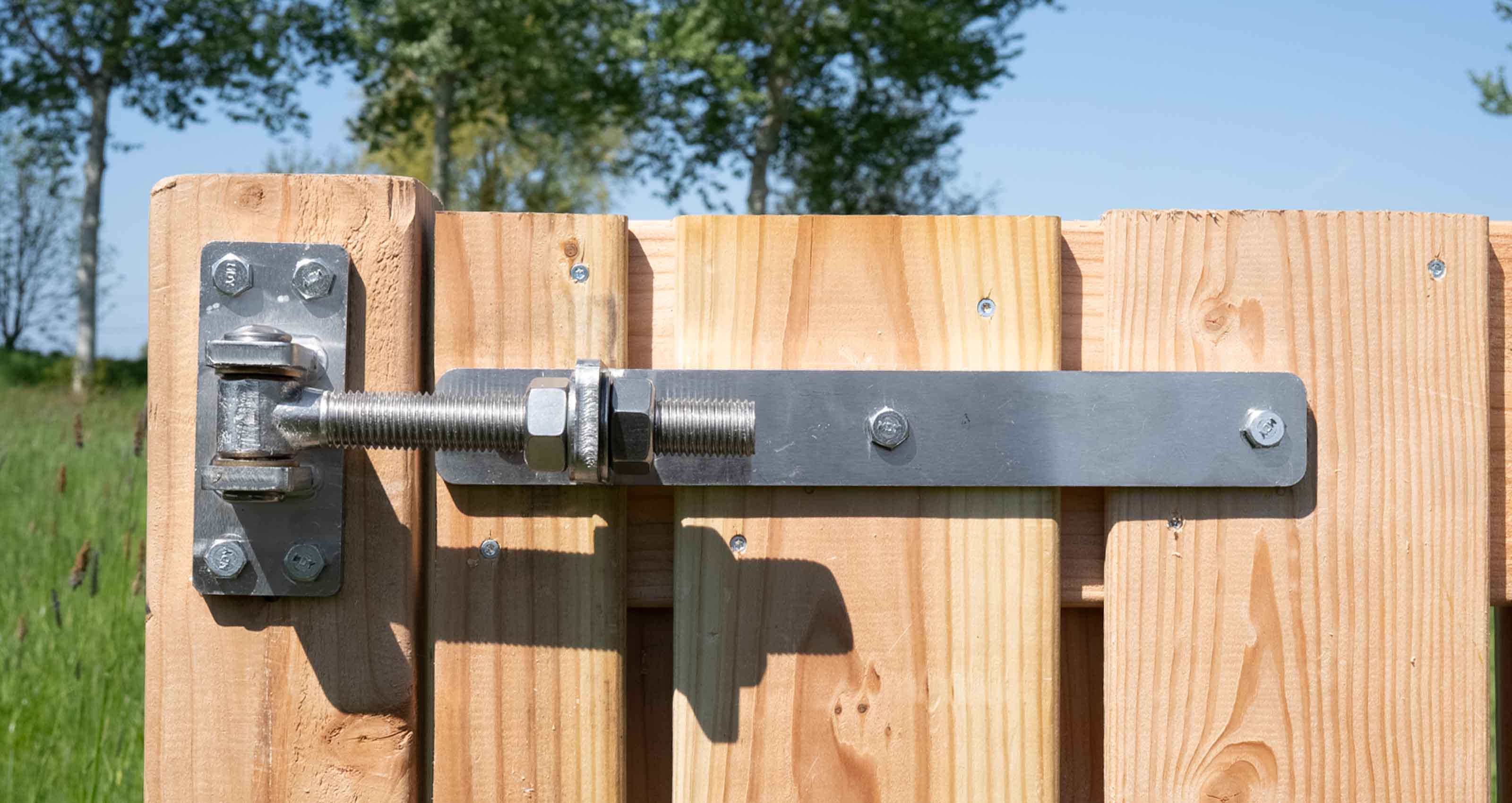 Verstelbaar Poortbeslag RVS 30 cm - Per stuk, foto 3 van 3