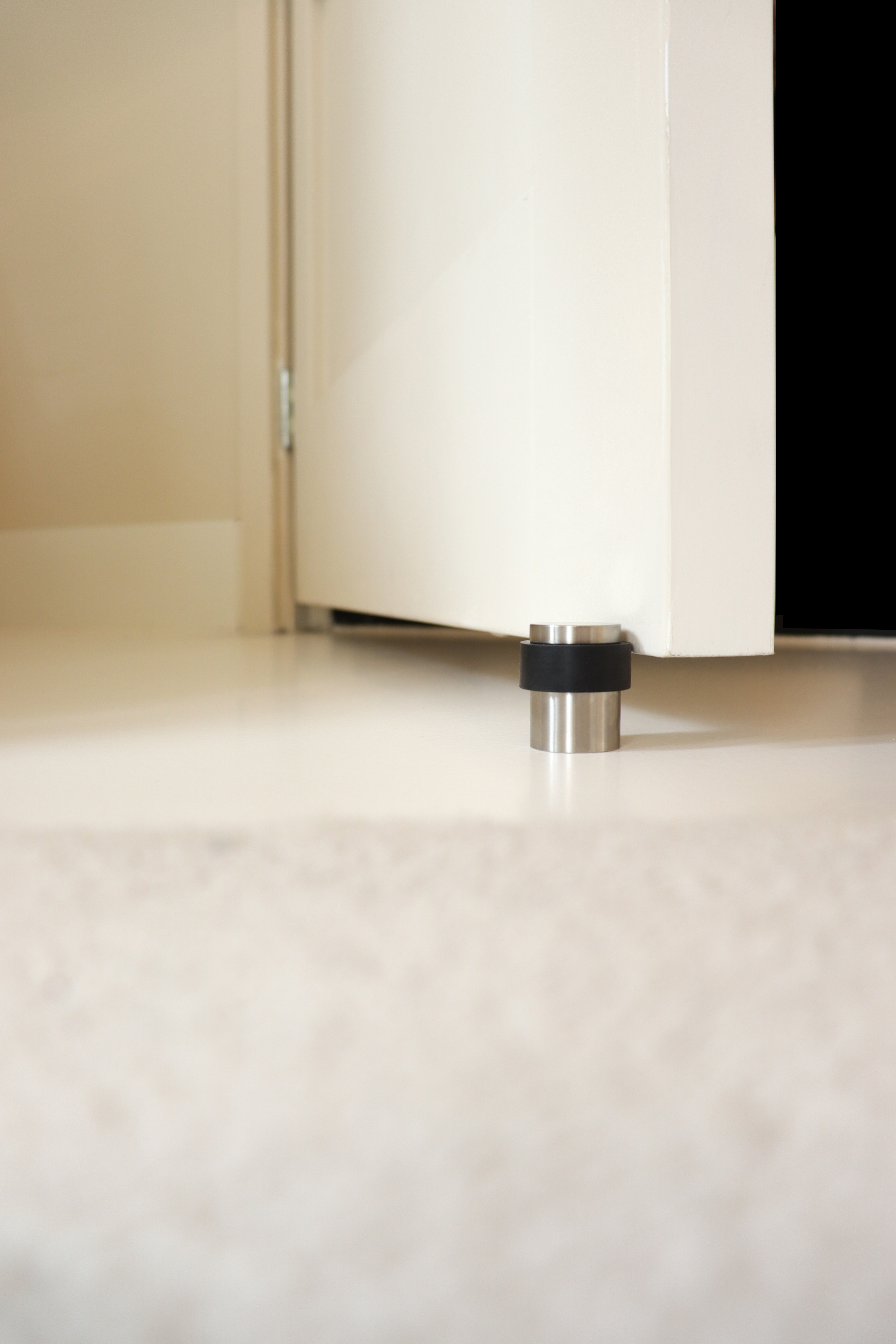 Lavuzo Deurstopper RVS vloermontage 40 mm - Per Stuk, foto 2 van 3