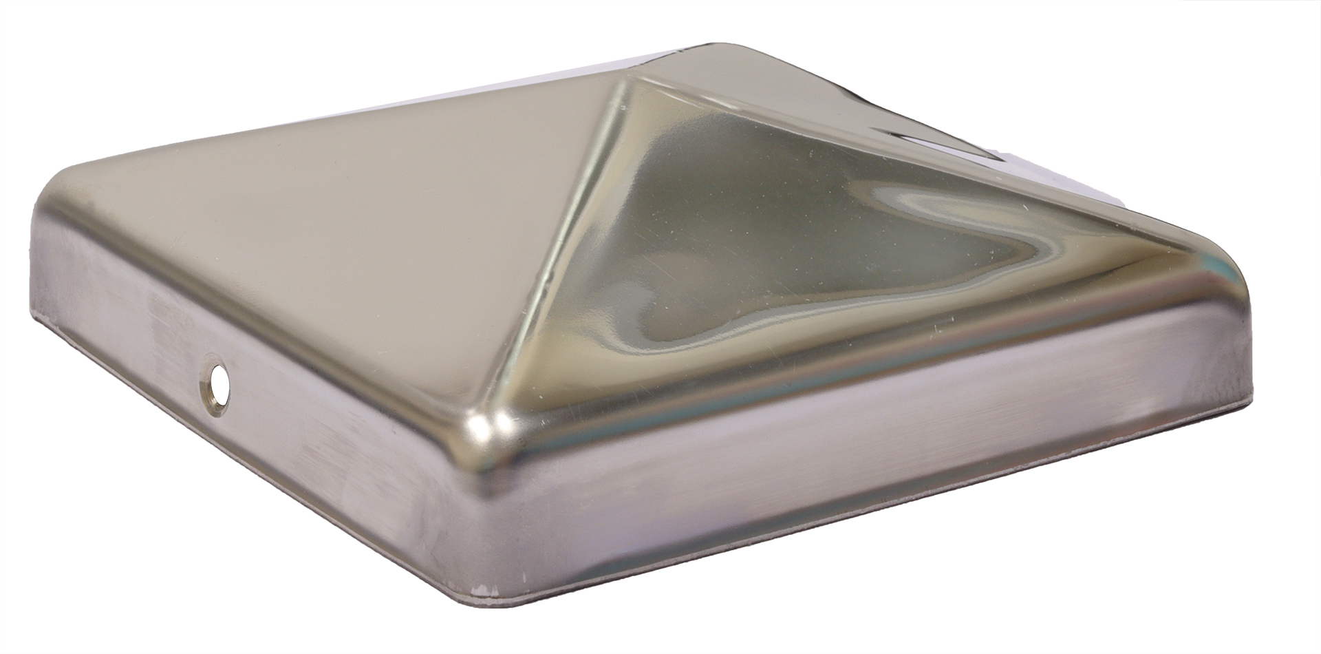Paalkap RVS voor 10 x 10 cm Palen - Per Stuk