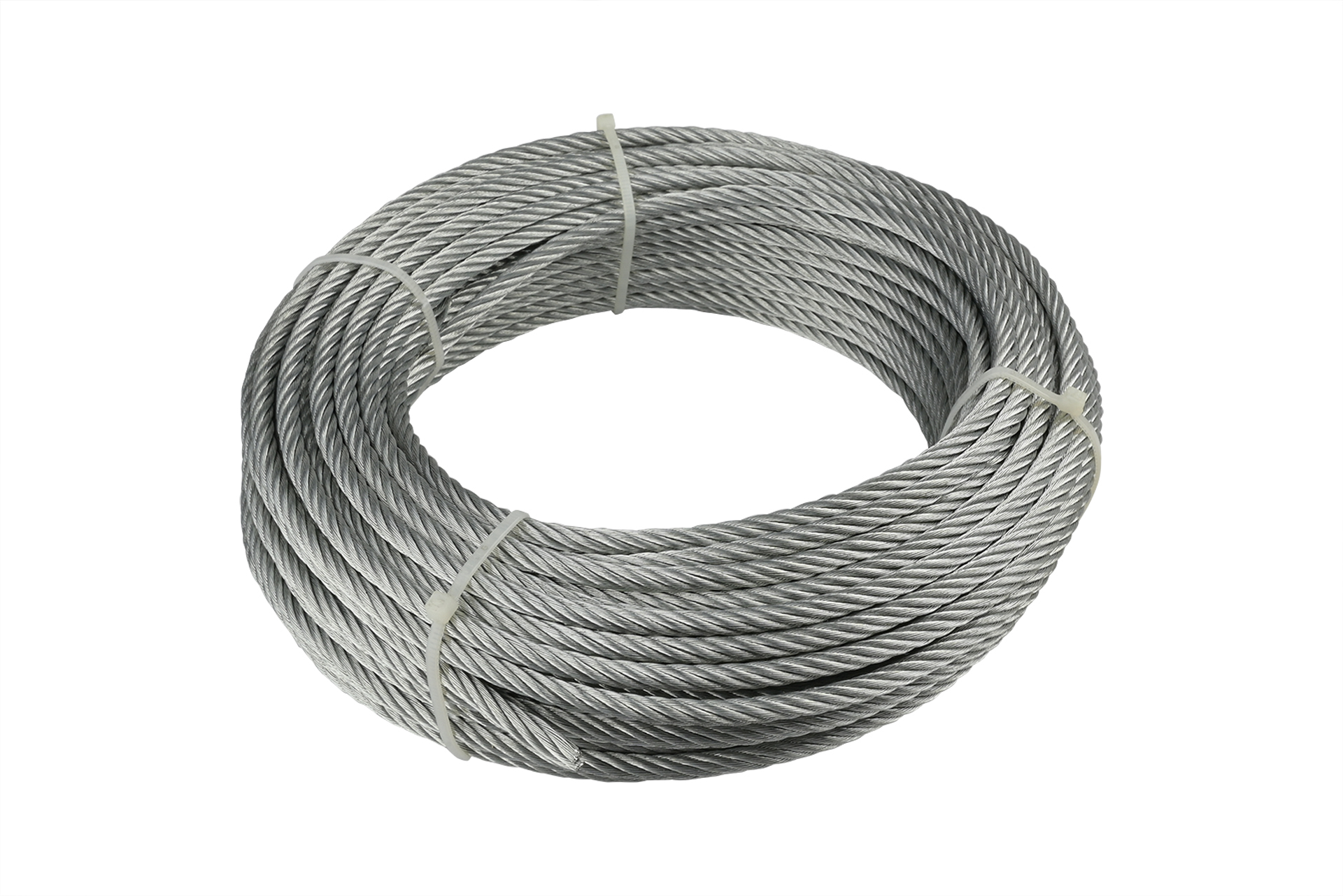 Staalkabel verzinkt 5 mm - Bundel 25 meter