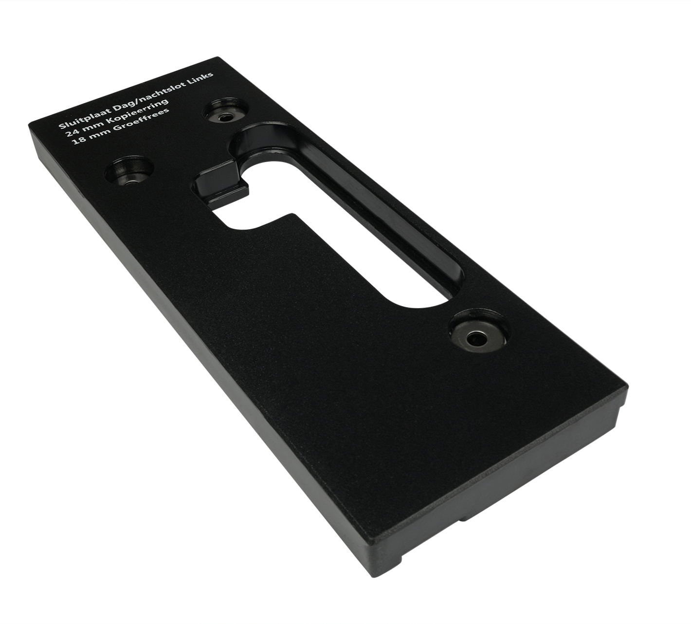 Freesmal sluitplaat links 127 x 23 mm - Per stuk, foto 2 van 2