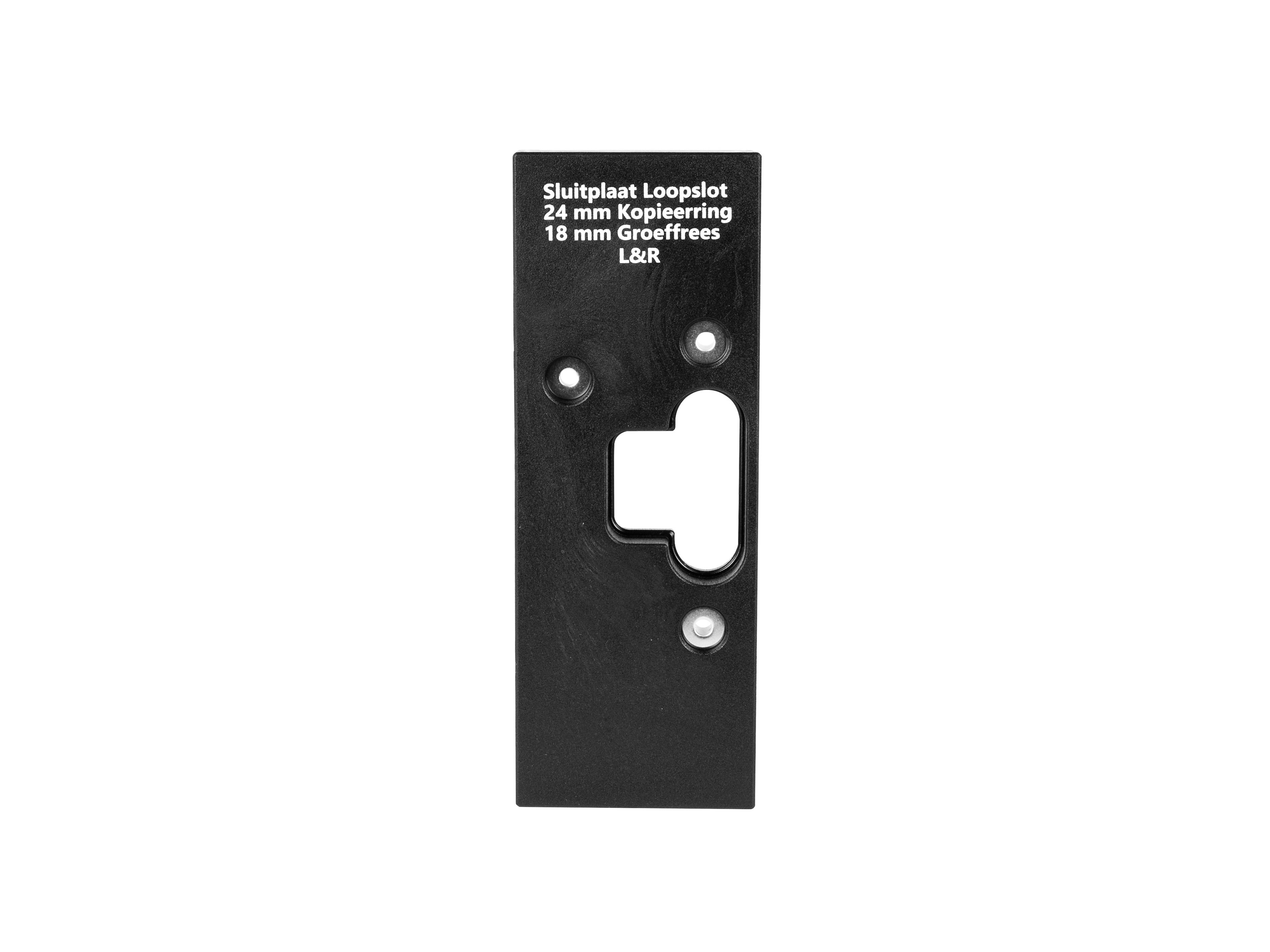 Freesmal sluitplaat 71 x 23 mm - Per stuk