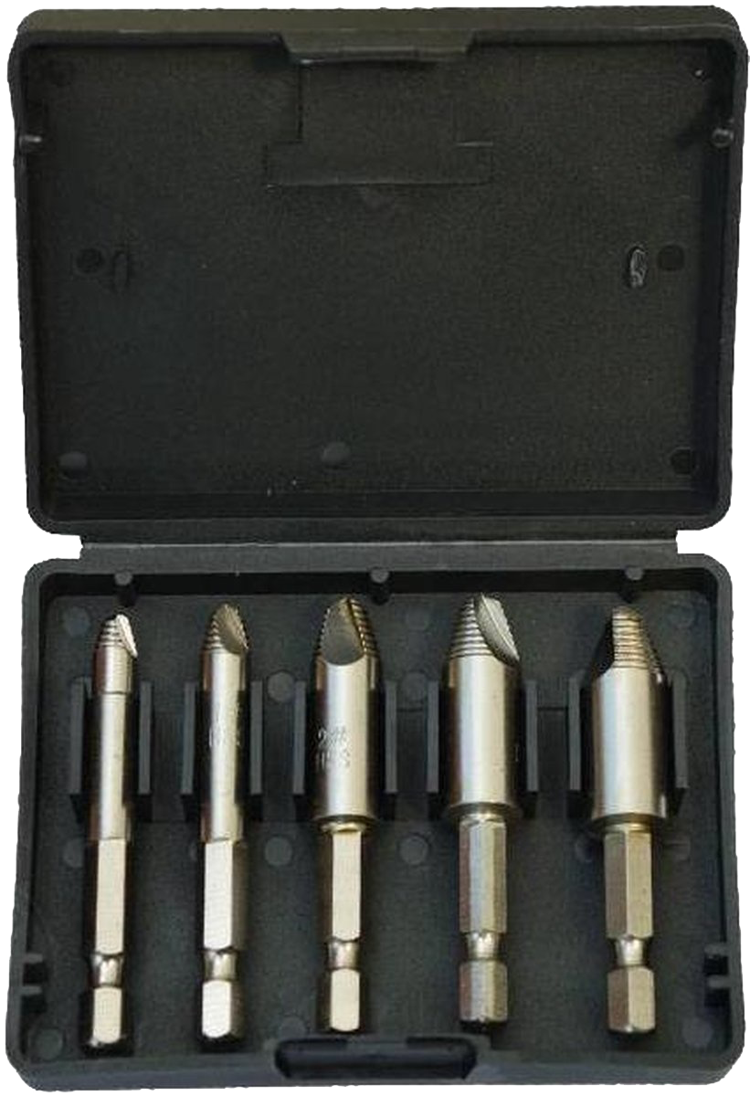 Dolgedraaide Schroeven Verwijder set