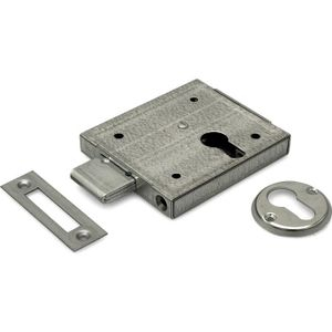 Poortslot voor Cilinder Opbouw 100 x 87 mm - Per Stuk
