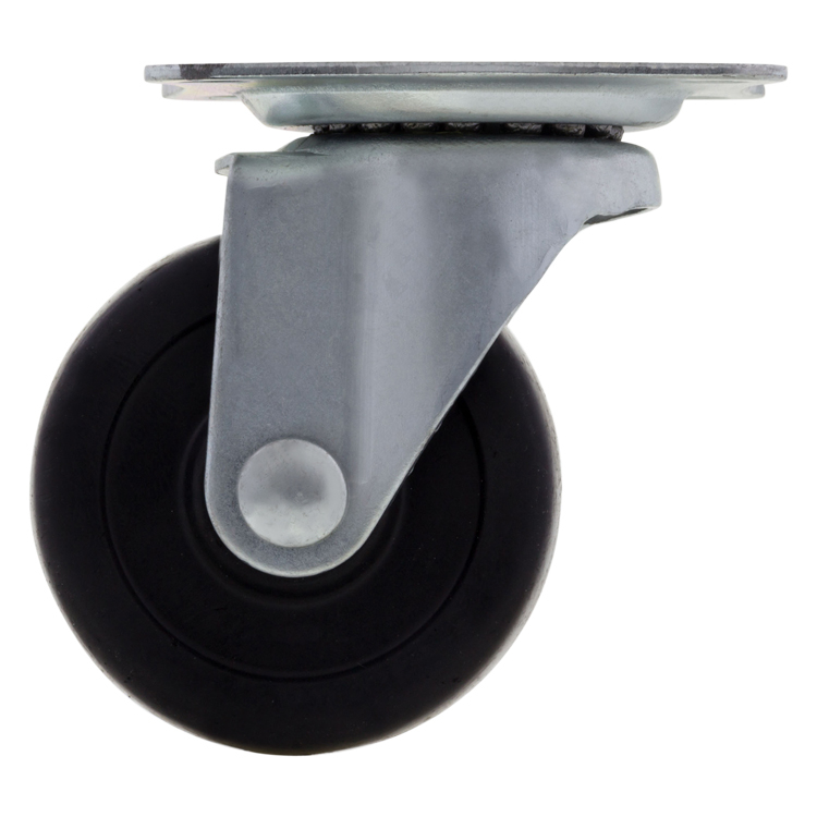 Zwenkwiel 45 mm Kunststof met Plaat - Per Stuk, foto 2 van 4