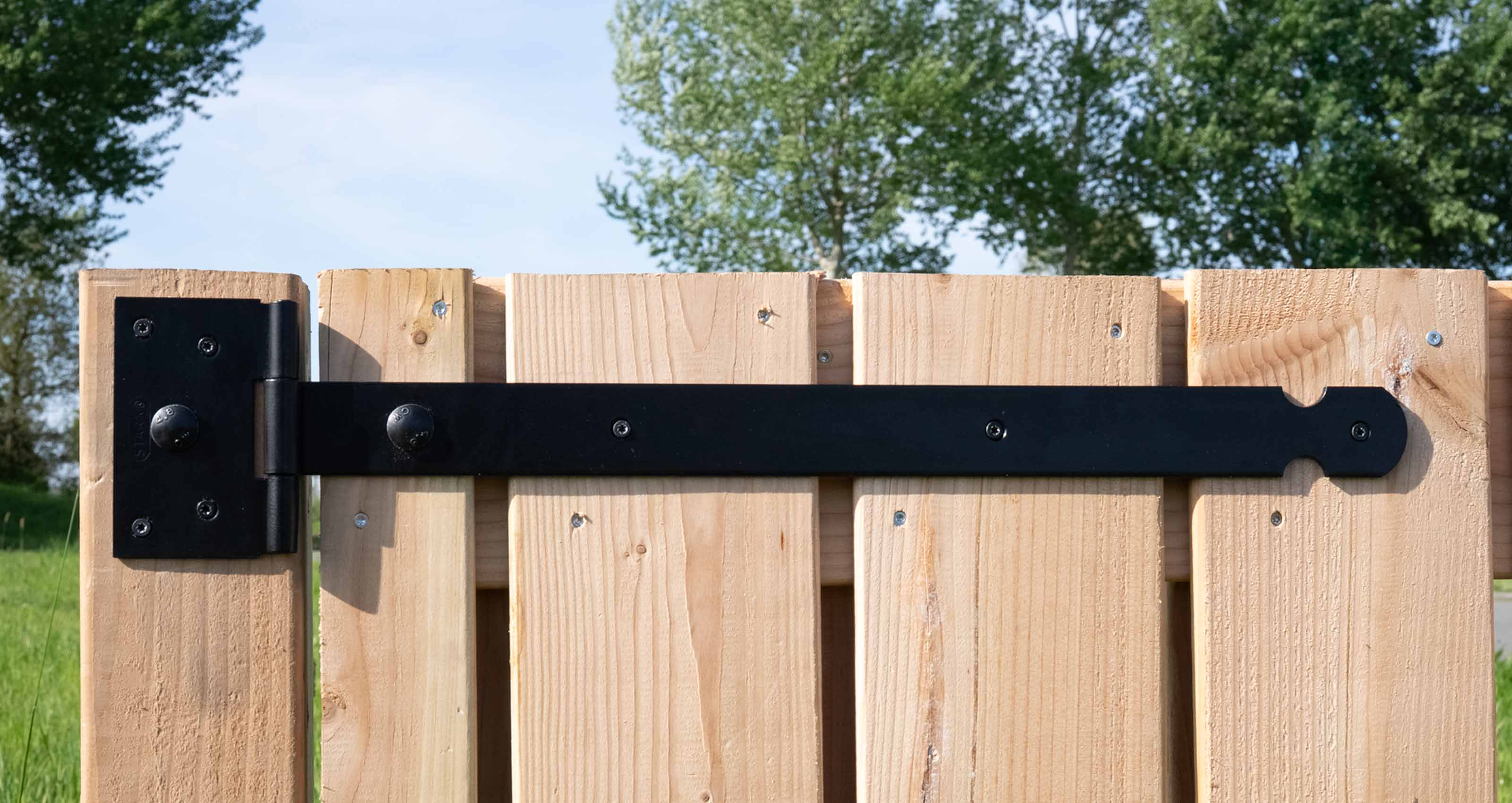 Kruisheng Verzinkt Zwart 30 cm Licht - Per stuk, foto 2 van 2