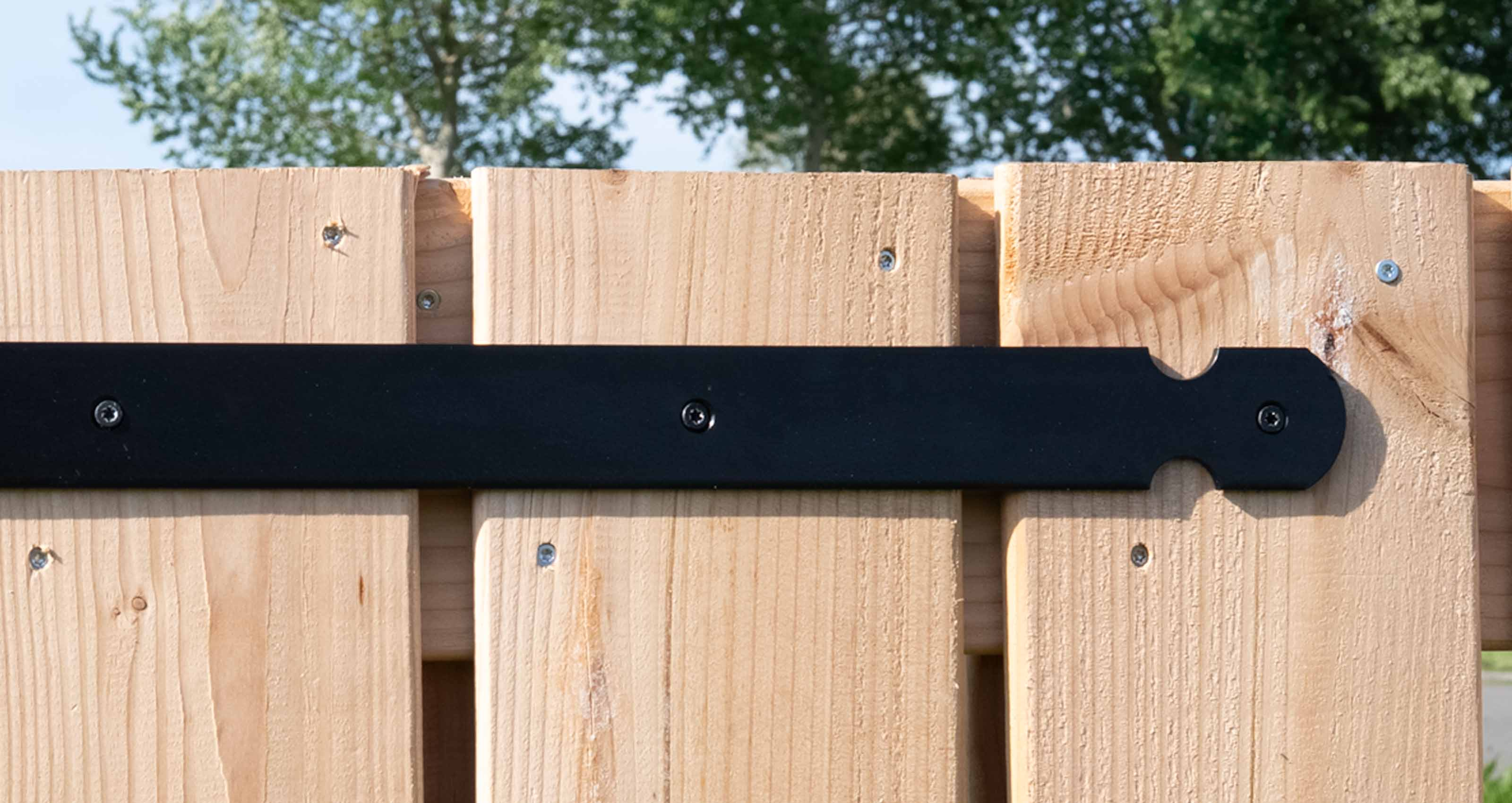 Kruisheng Verzinkt Zwart 40 cm Licht - Per stuk, foto 3 van 3