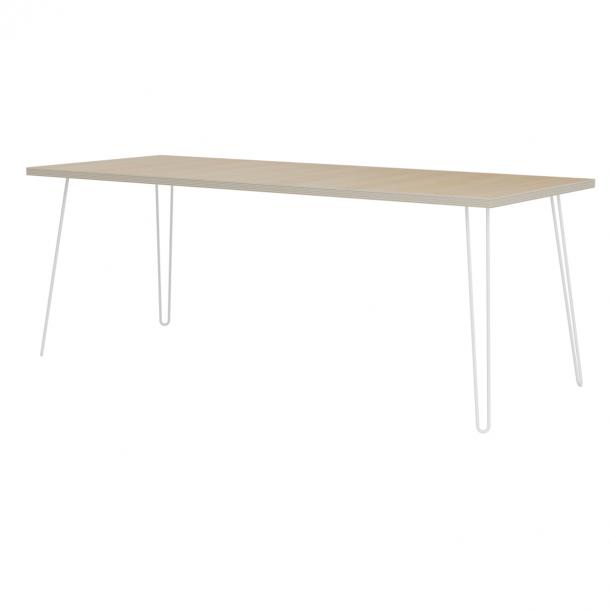 Tafelpoot Wit Staal Industrieel - 72 cm - Per Stuk, foto 6 van 6