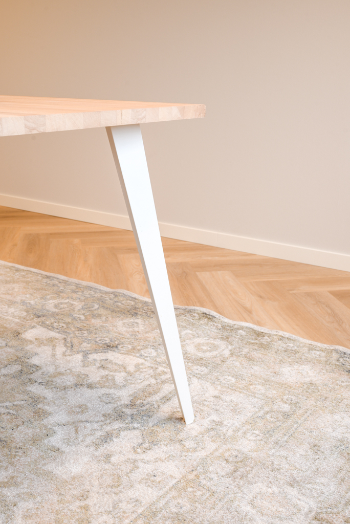 Tafelpoot Wit Staal Modern - 72 cm - Per Stuk, foto 4 van 5