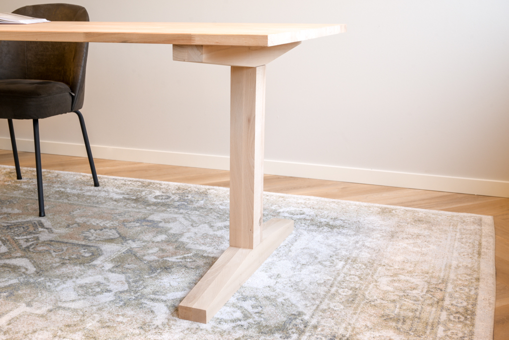 Tafelpoot Hout Beuken I-vorm - 72 cm - Per Set, foto 6 van 6