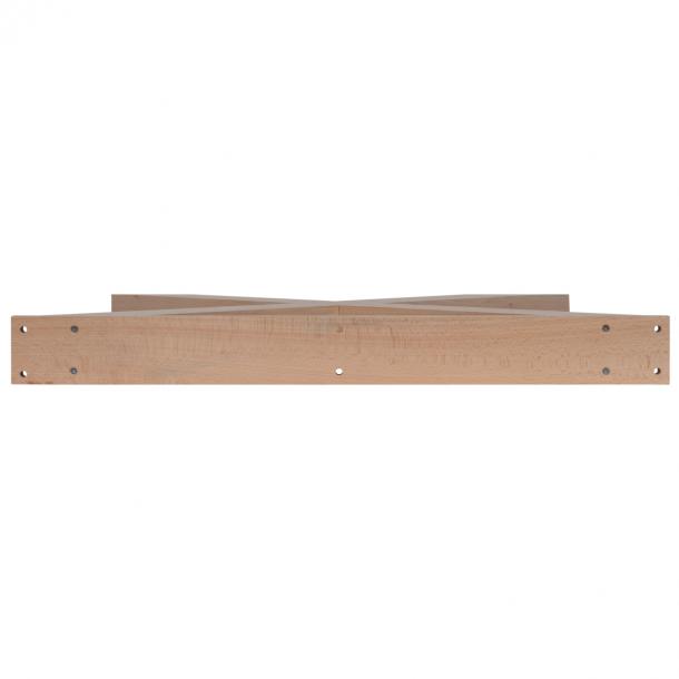 Tafelpoot Hout Beuken X-vorm - 72 cm - Per Set, foto 5 van 6