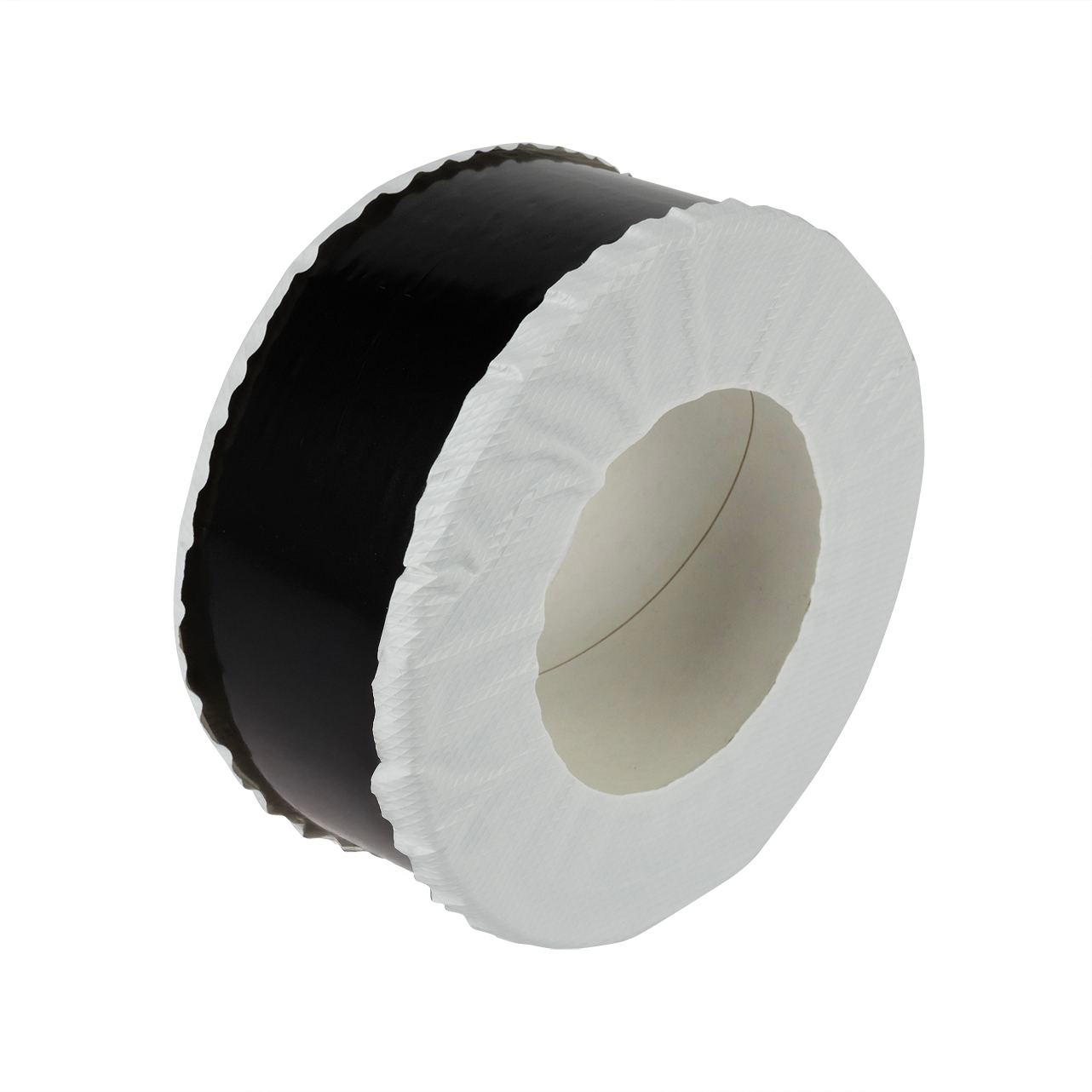 Tape voor dak en gevel folie zwart 60 mm breed - Rol 25 meter, foto 2 van 3