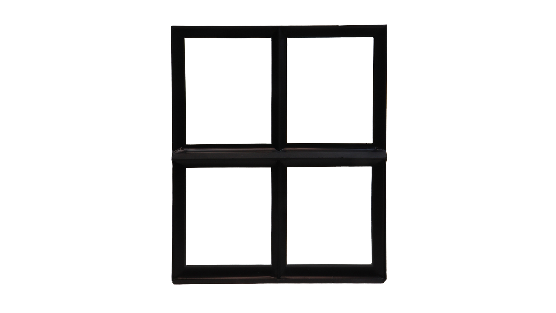 Stalen Raam Zwart Rechthoek 500 x 600 mm Kantelbaar - Per Stuk, foto 4 van 5