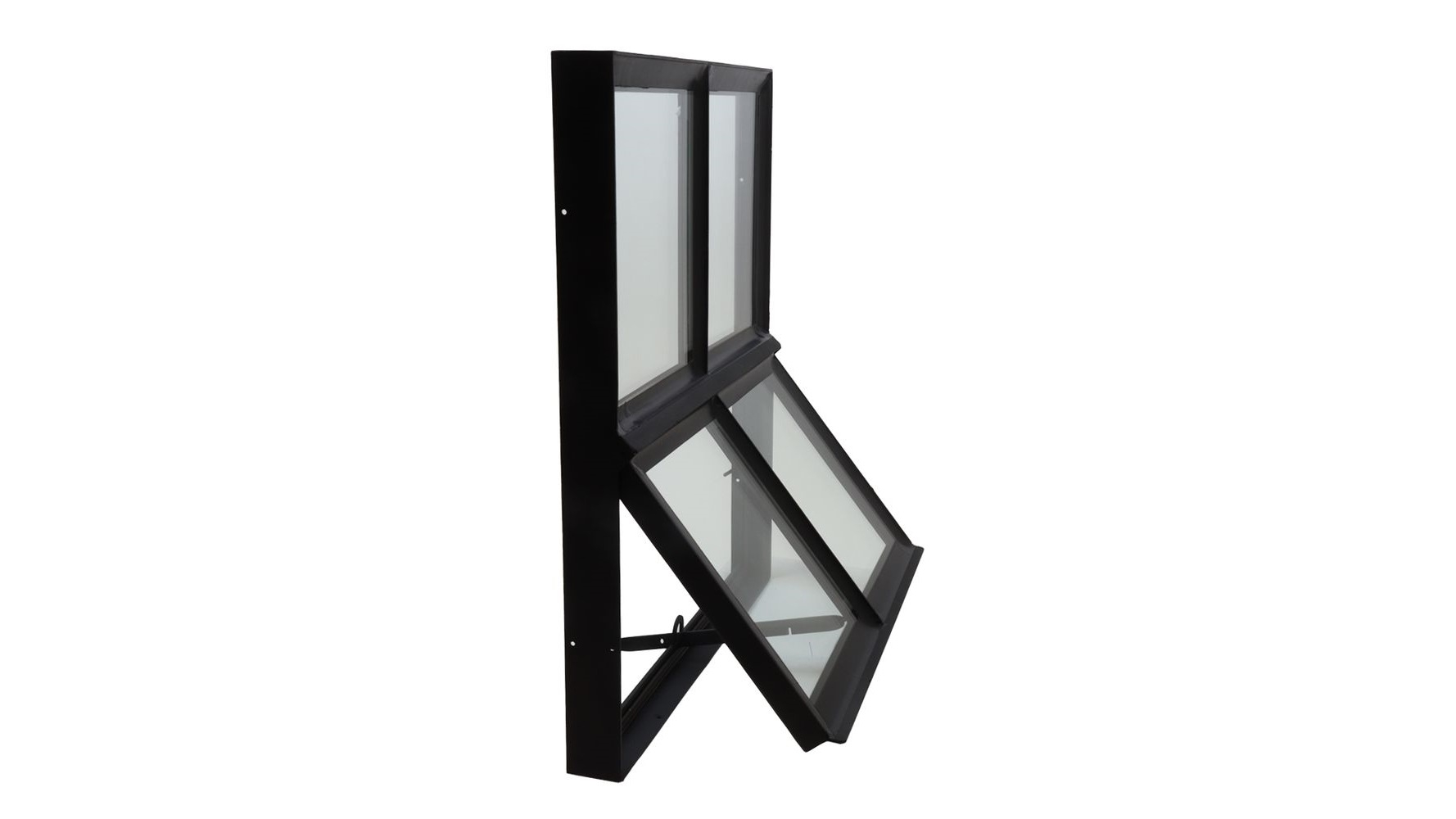Stalen Raam Zwart Rechthoek 500 x 600 mm Kantelbaar - Per Stuk