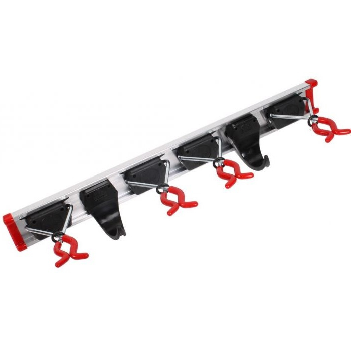 Gereedschapshouder - Rail 50 cm / 4 Houders 2 Haken - Per Set