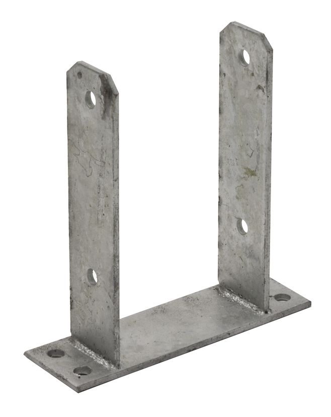 U-paalhouder voor 12 x 12 cm palen - Per Stuk, foto 2 van 2