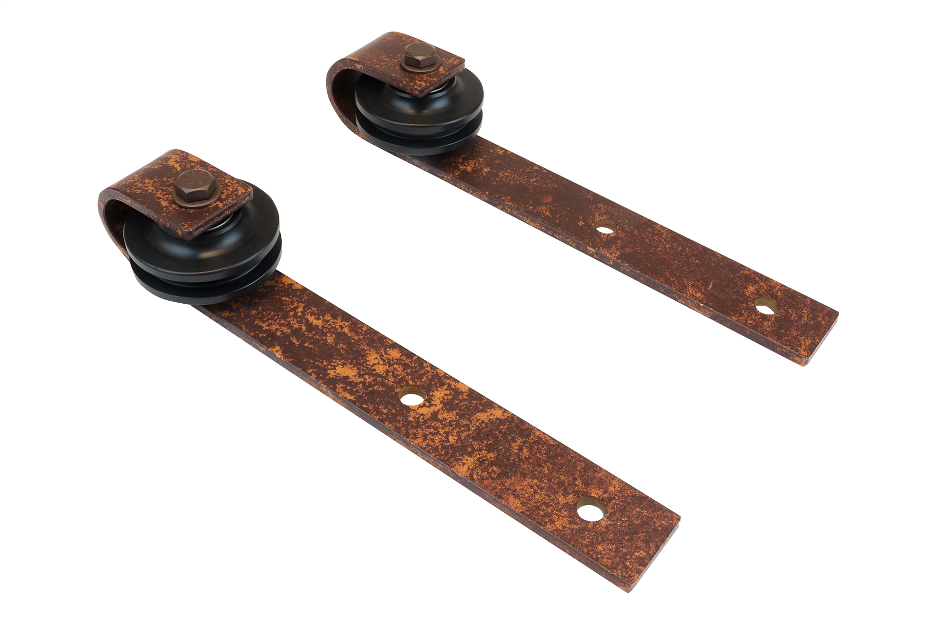 Hangrollen Vintage met Wiel 70 mm - Per Set