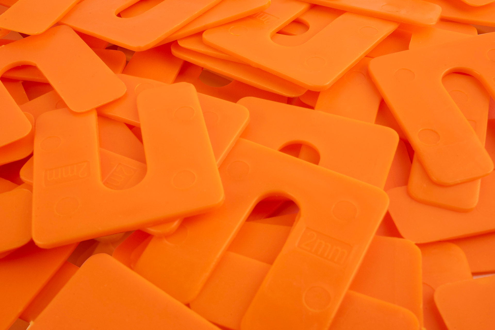 Uitvulplaatjes 2mm Oranje - Zak 48 Stuks, foto 4 van 5