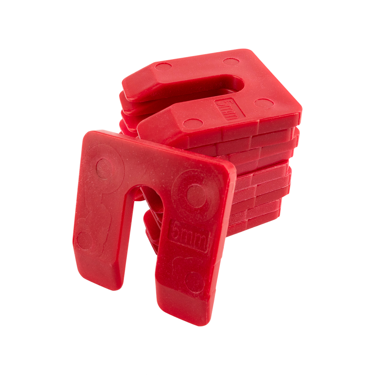 Uitvulplaatjes 5mm Rood - Zak 48 Stuks, foto 3 van 5
