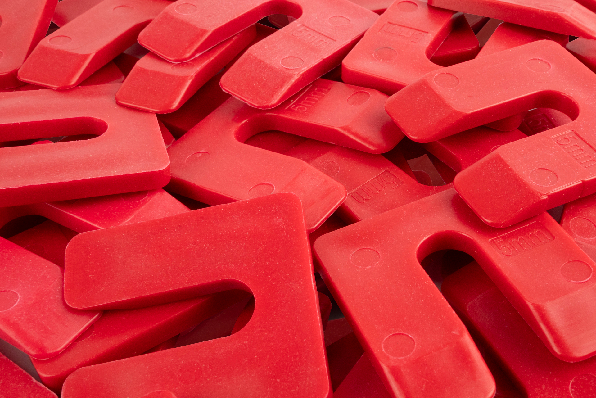 Uitvulplaatjes 5mm Rood - Zak 48 Stuks, foto 4 van 5