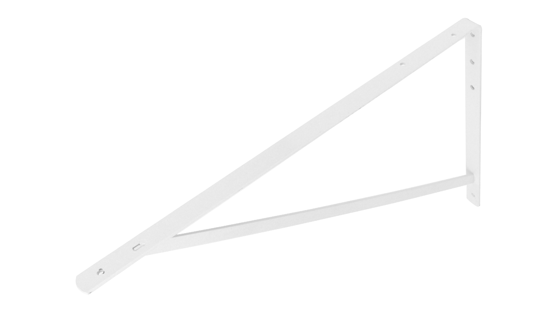 Plankdrager Wit Metaal 40 x 60 cm - Per Stuk