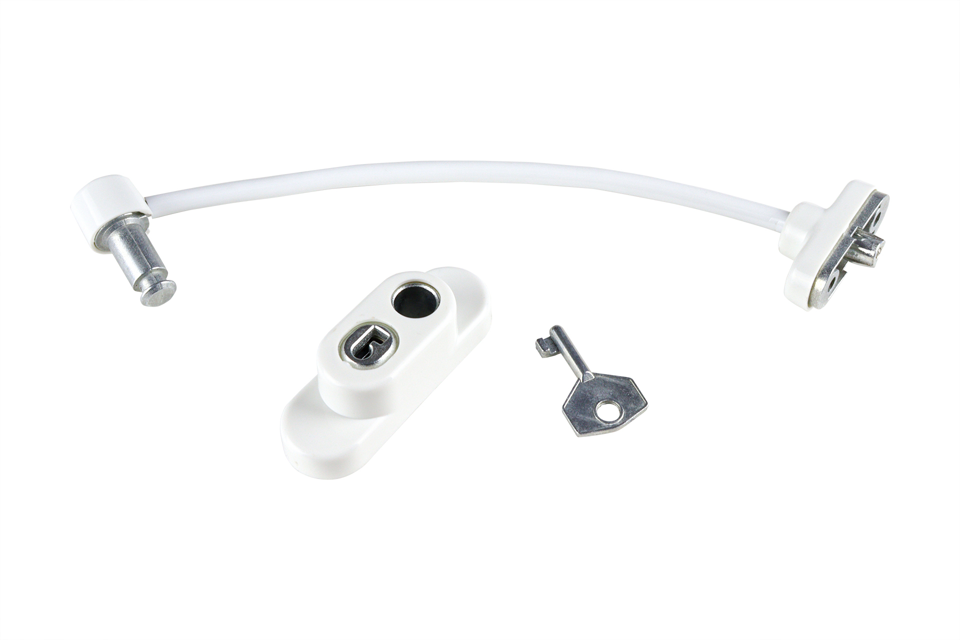 Raambeveiliging Wit 20 cm - Raambegrenzer - Per Stuk