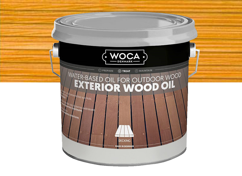 Woca Exterior oil Lariks - 2,5 Liter
