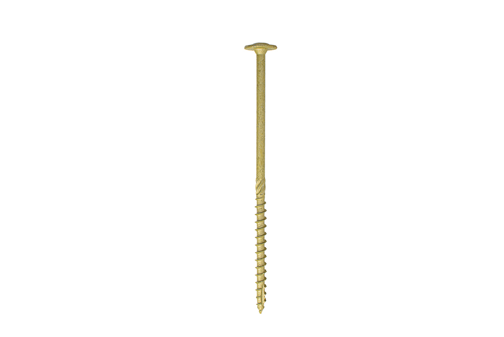 Tellerkopschroeven gecoat voor eiken en garapa hardhout 8 x 180 mm - Doos 50 Stuks, foto 2 van 2
